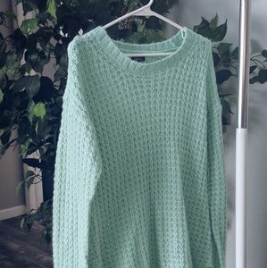 Long oversized sweater